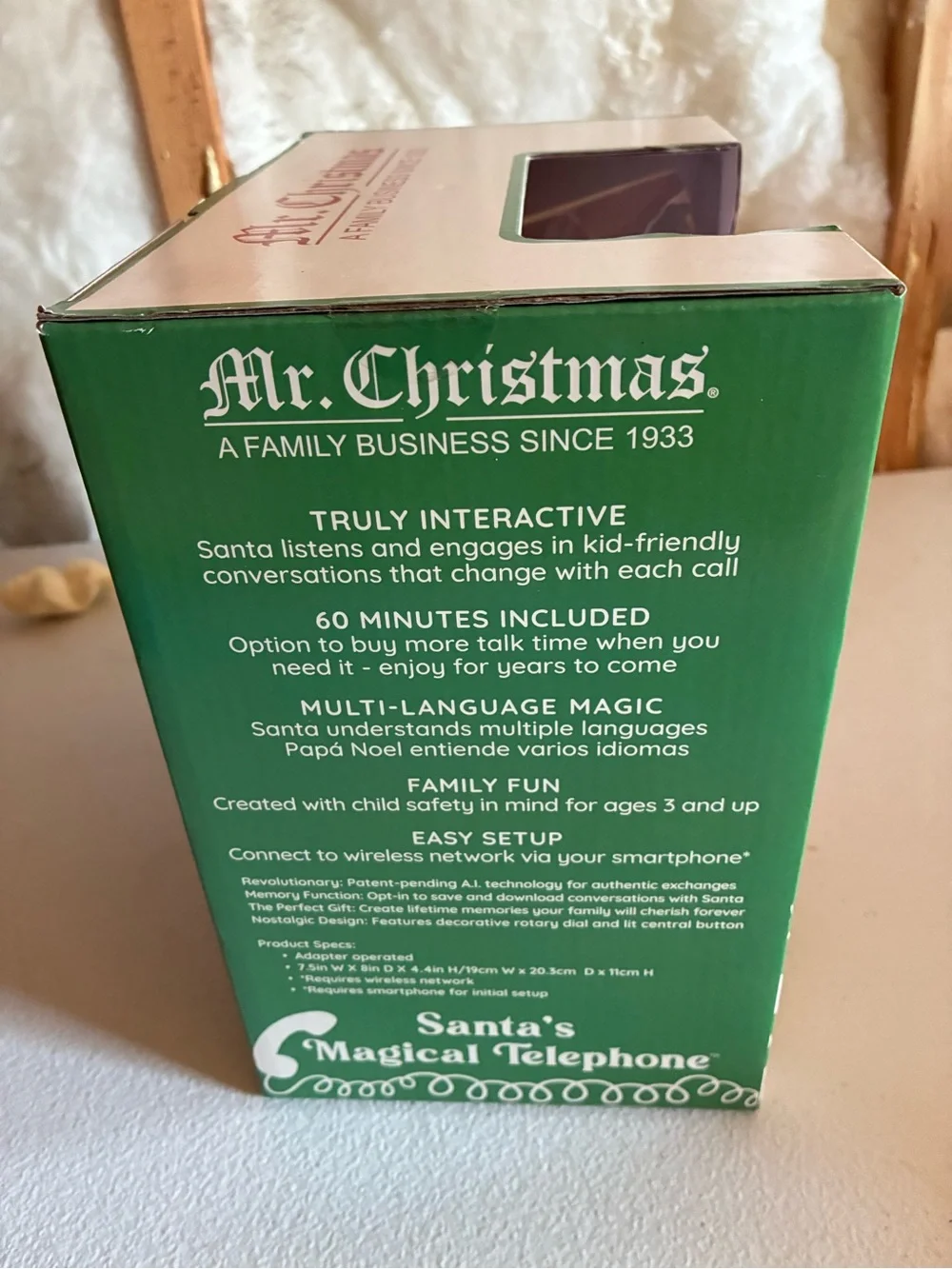 Mr. Christmas talk santa